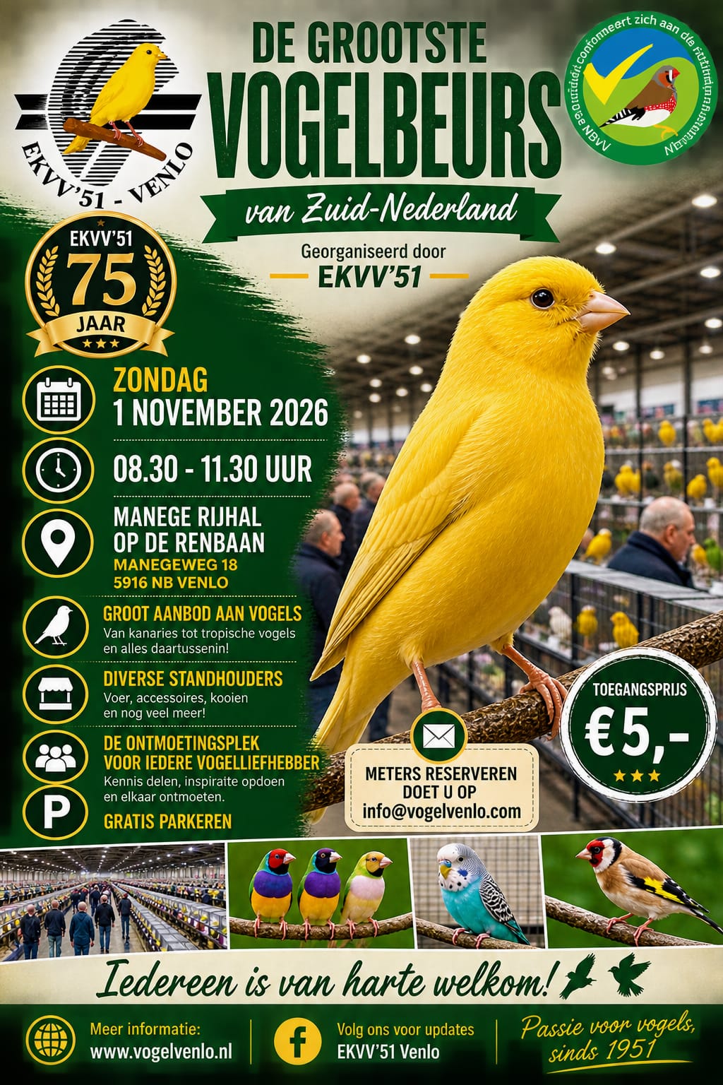 flyer vogelbeurs oktober 2026